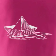 Letná romantika - papierová loďka