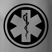 Rescue logo samostatné guľaté