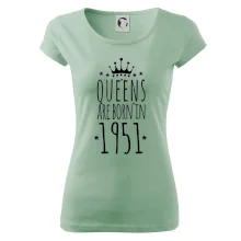 Queens are born in 1951 Queens are born in 1951