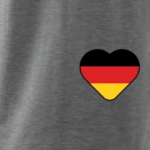 Germany love prso - Nemecká vlajka Germany love prso - Nemecká vlajka