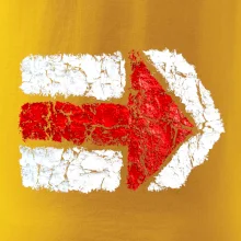 Párová turistická značka červená