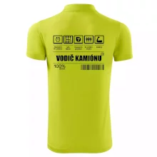 Čiarový kód - Vodič kamiónu Čiarový kód - Vodič kamiónu