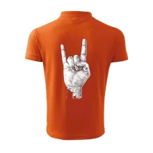 Rocková ruka kreslená