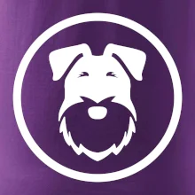 Bradáč v koliesku na prsníku