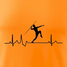 EKG hod oštepom muž