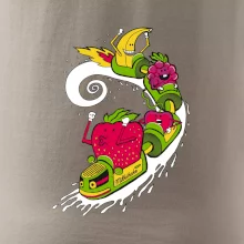 Milkshake vlak kreslený