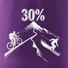 Narodeniny cyklista a lyžiar 30