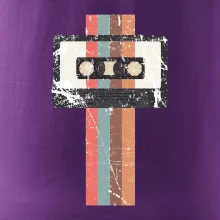 Retro kazeta - pruhy