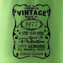 Vintage Etiketa - 1977