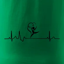 EKG moderná gymnastika stuha