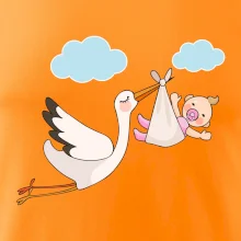 Bocian čakáme bábätko - dievča Bocian čakáme bábätko - dievča