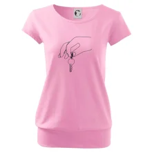 Kľúče a ruka jedným ťahom