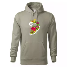 Milkshake vlak kreslený