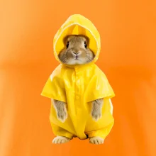 Králik v pláštenke