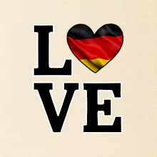 Love Nemecká vlajka