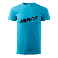 Freedive - nápis s potápačom