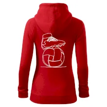 Futbalová lopta kopačka jedným ťahom