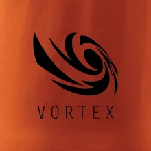Vortex logo jednofarebné Vortex logo jednofarebné
