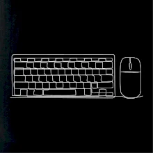 Klávesnica a myš jedným ťahom Klávesnica a myš jedným ťahom