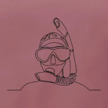 Potápač jedným ťahom