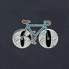 Narodeniny 60 rokov na bicykli