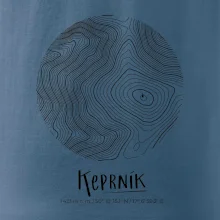 Keprník - vrstevnice v kruhu