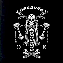 Motorkár  lebka opravár