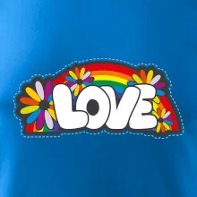 Love s dúhou v pozadí