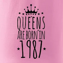 Queens are born in 1987 Queens are born in 1987