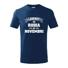 Legendy sa rodia v novembri