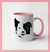 Border kólia obrys hlavy