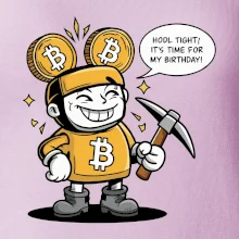 Hodl tight, it's time for my birthday!