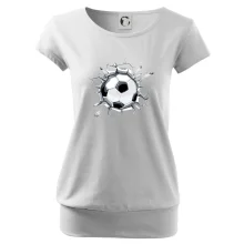 Futbalová lopta v triku Futbalová lopta v triku