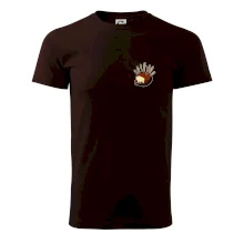 Gaštanový ježko - prsník