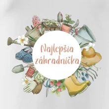 Zástera pre najlepšiu záhradníčku