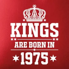 Kings are born in 1975