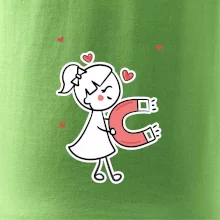 Párový motív - panáčik a magnet