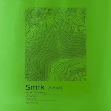 Smrk - vrstevnice v obdĺžniku