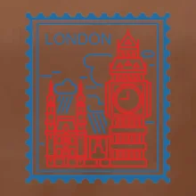 Londýn známka jednoduchá