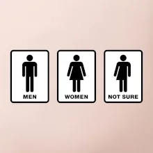 Men, woman, not sure (Hana-creative)