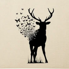 Deer Butterfly