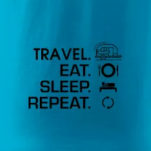 Eat sleep travel - Malý príves