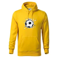 Futbalová lopta v triku Futbalová lopta v triku