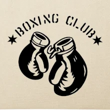 Boxing club nápis