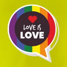 Love is love bublina