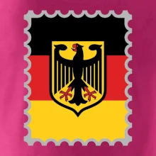 Nemecká známka - vlajka