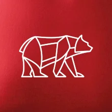 Geometria ľadový medveď chodiaci