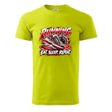 Bežecká topánka so stopkami eat sleep repeat