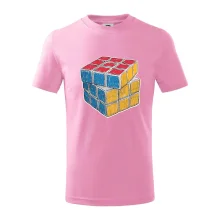 Rubikova kocka kreslená