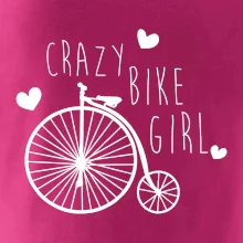 Crazy bike girl